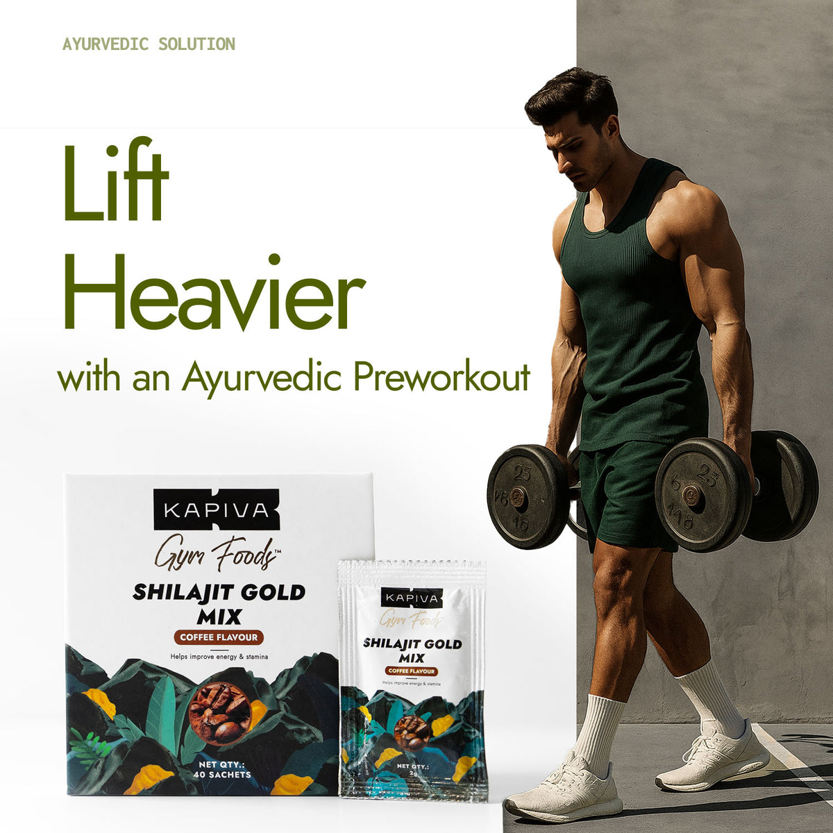 Shilajit Gold Mix - Natural Preworkout (Coffee Flavour)
