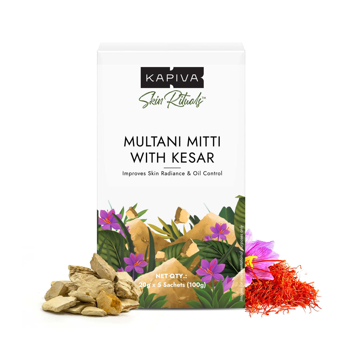 Multani Mitti With Kesar