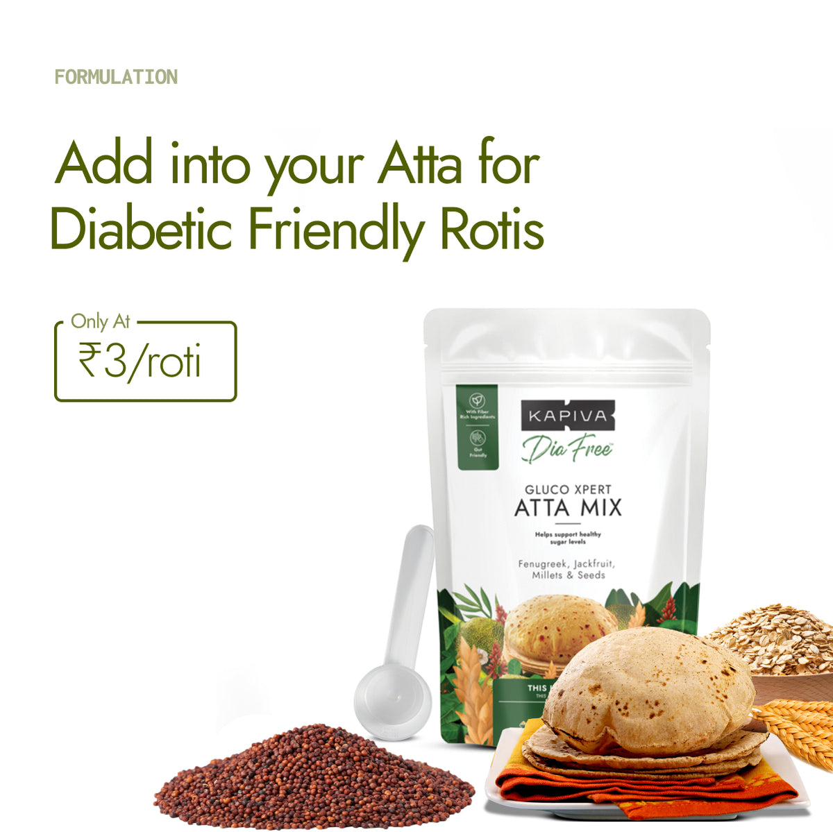 Dia Free Atta Mix