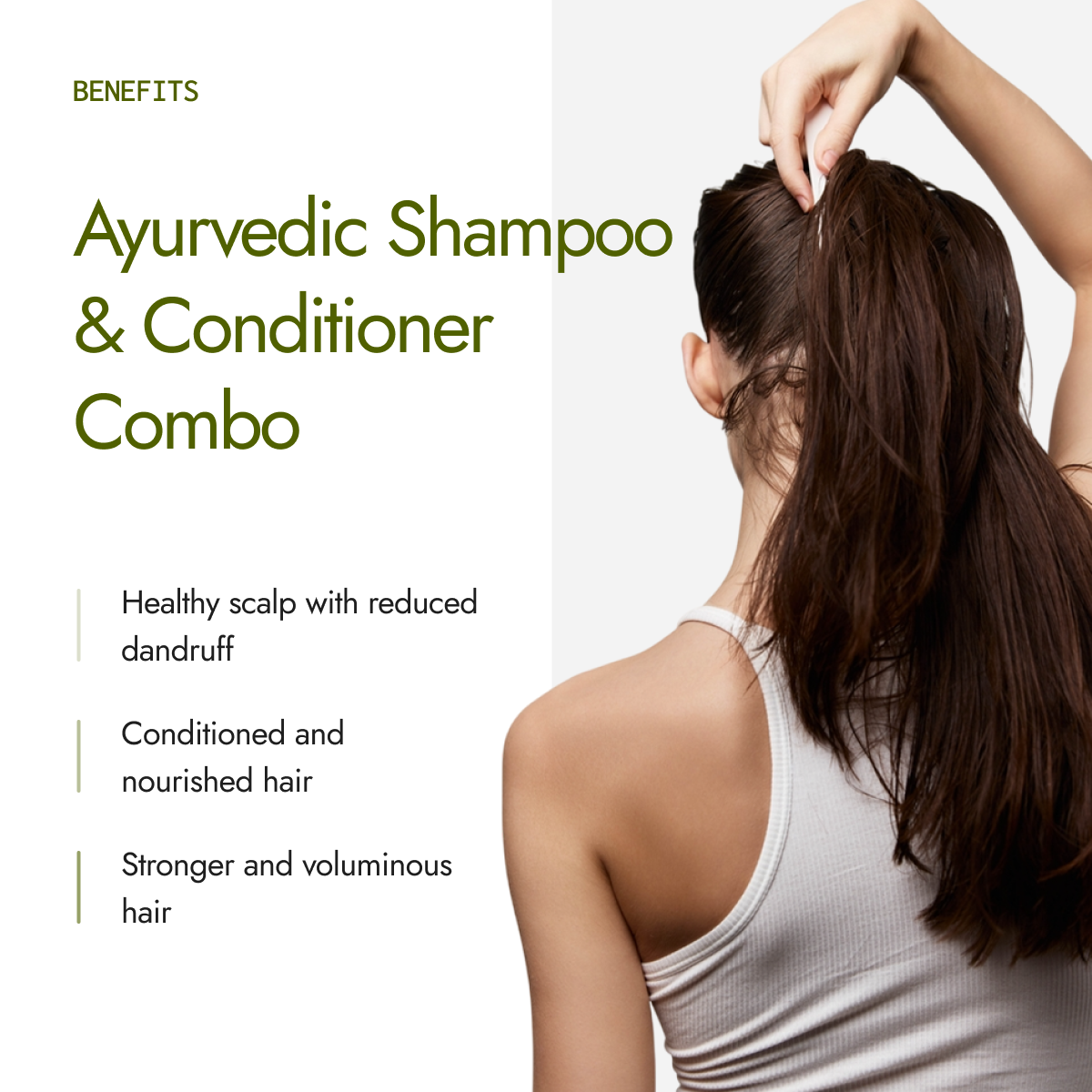 Natural Condition + Cleanse Combo | Amla, Reetha, Shikakai, Bhringraj