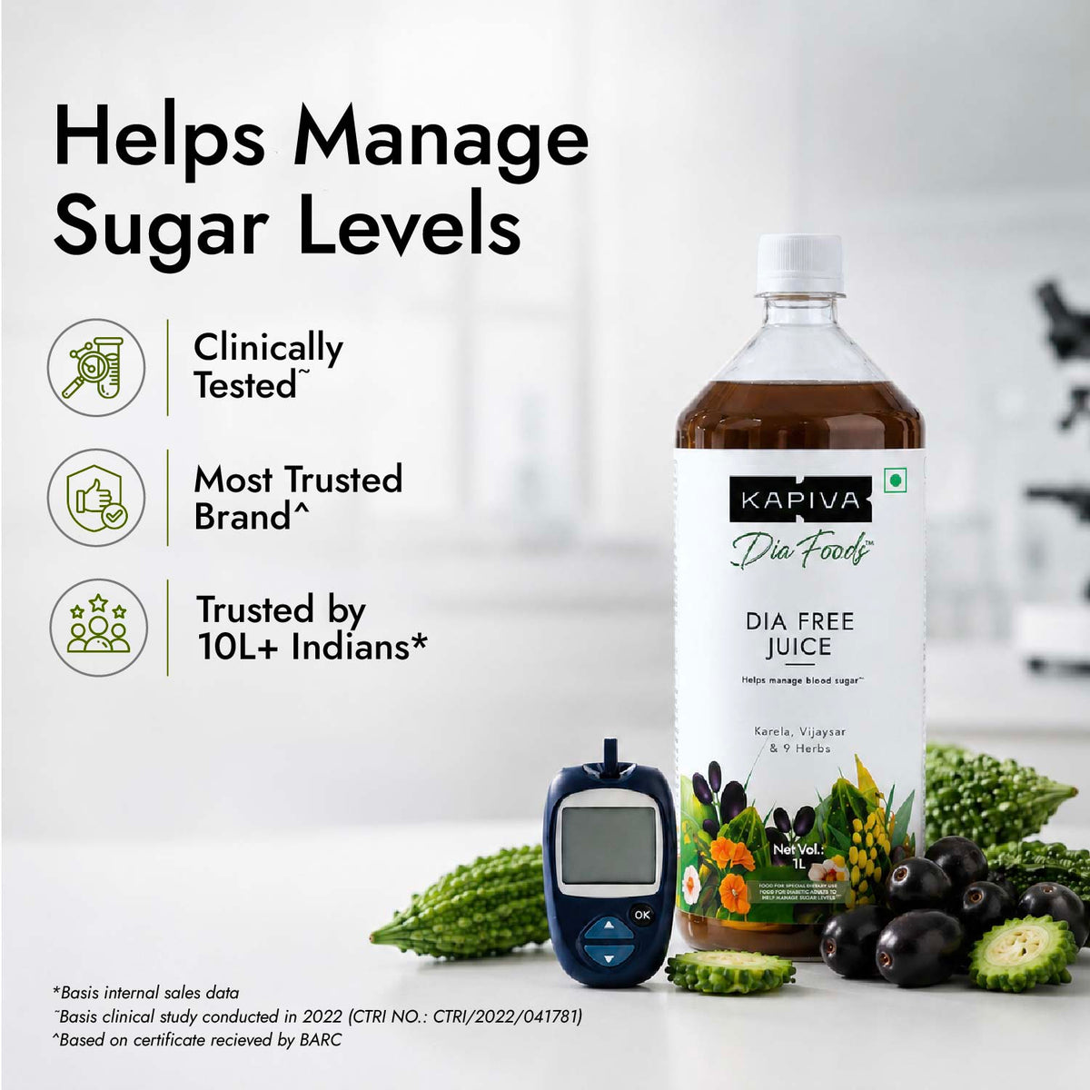Dia Free Juice - Helps Manage Sugar Levels