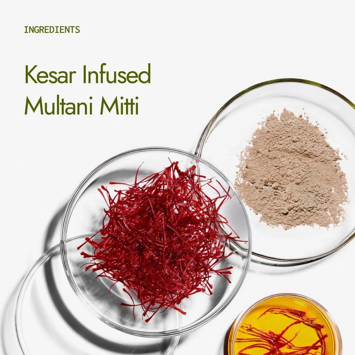 Multani Mitti With Kesar