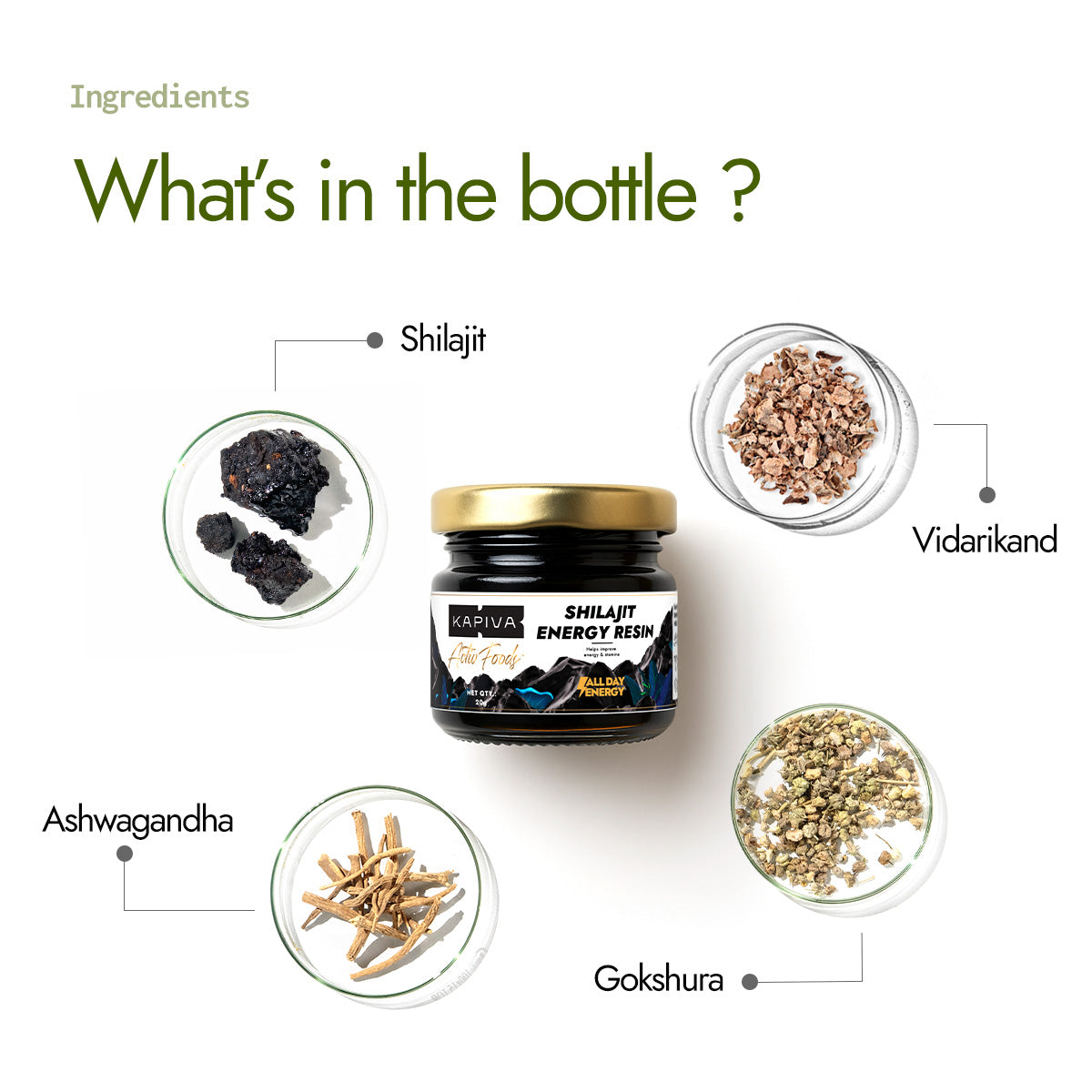 Shilajit Energy Resin