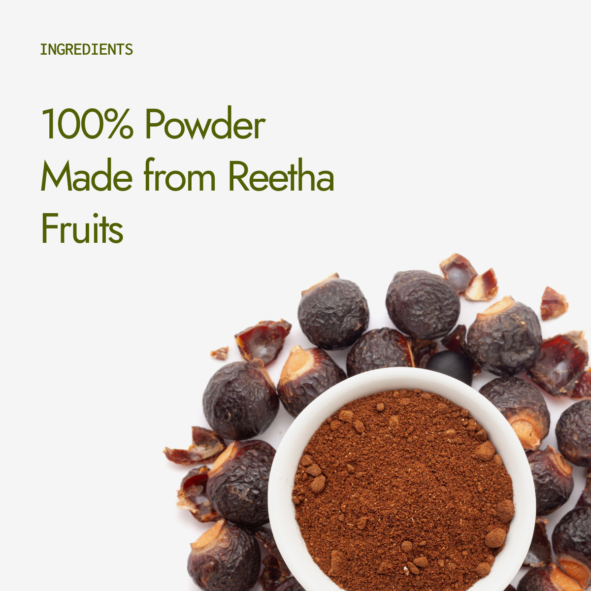 Organic Reetha Powder