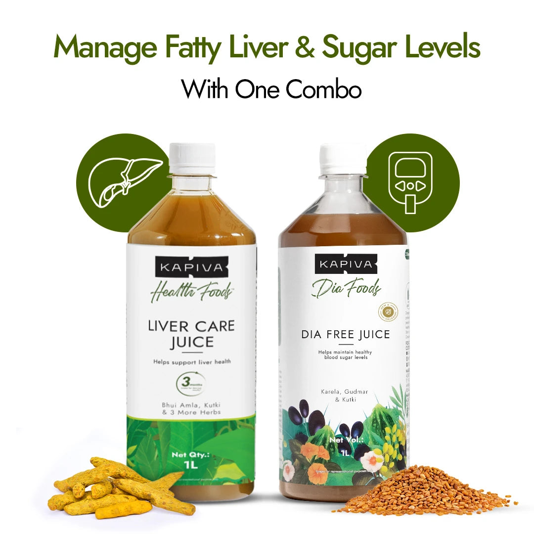 Dia Free Juice & Liver Care Juice Combo