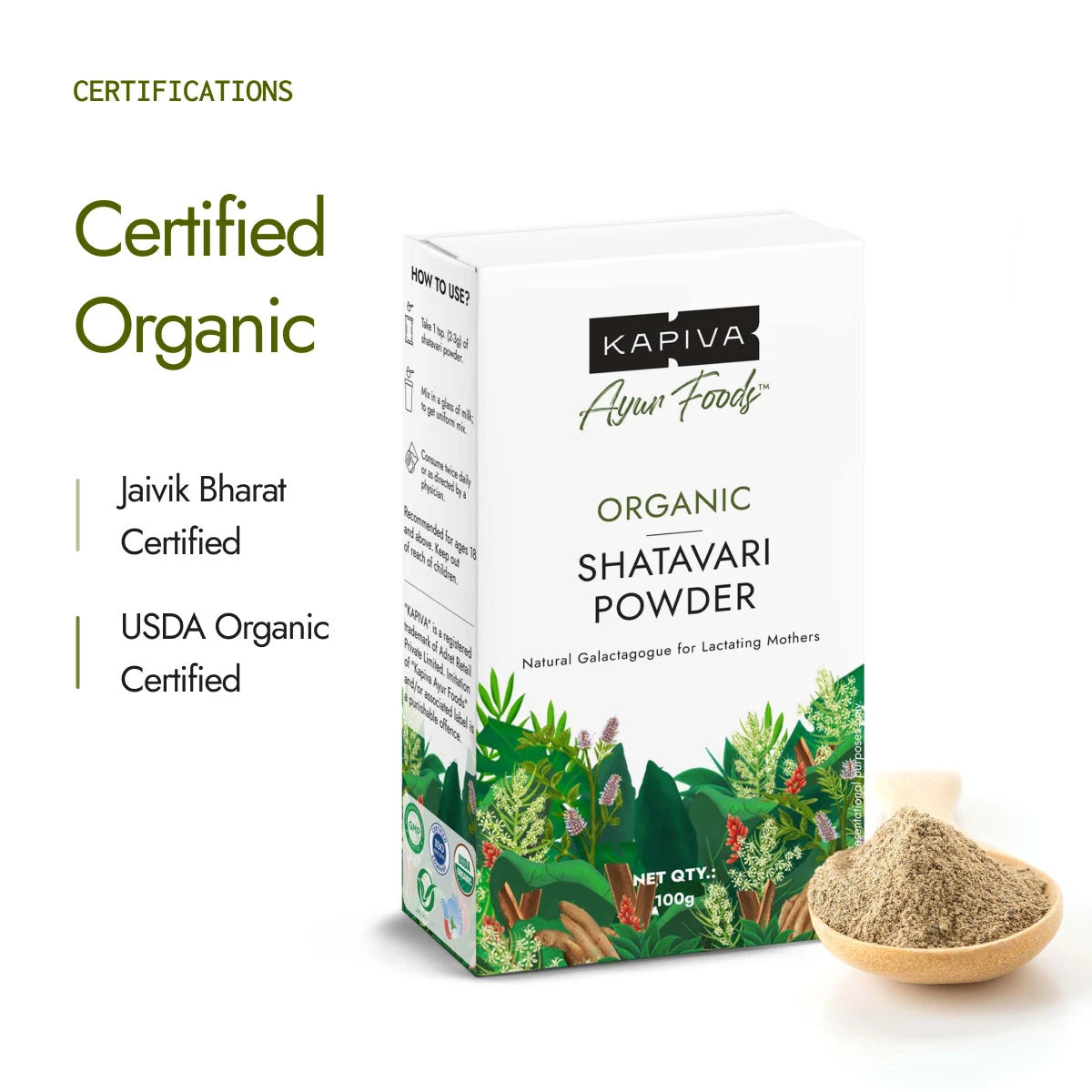 Organic Shatavari Powder