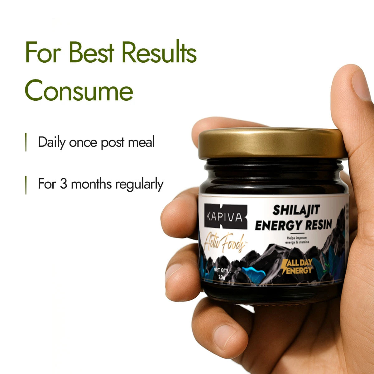 Shilajit Energy Resin