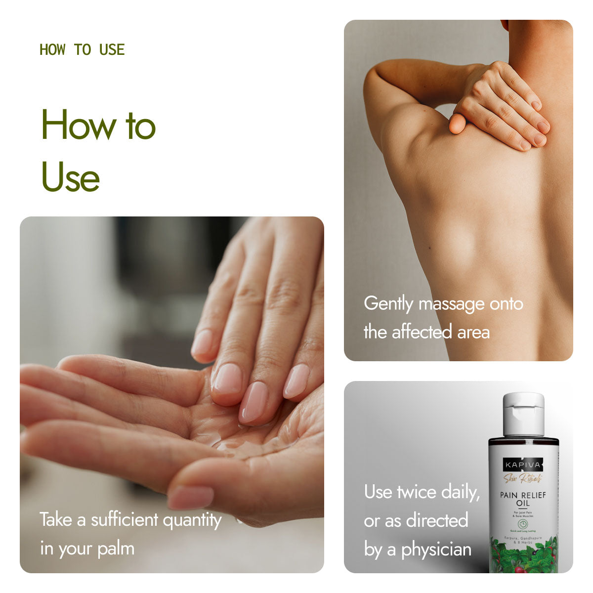 Pain Relief Oil