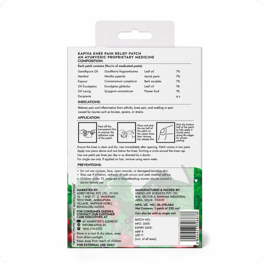 Knee Pain Relief Patch