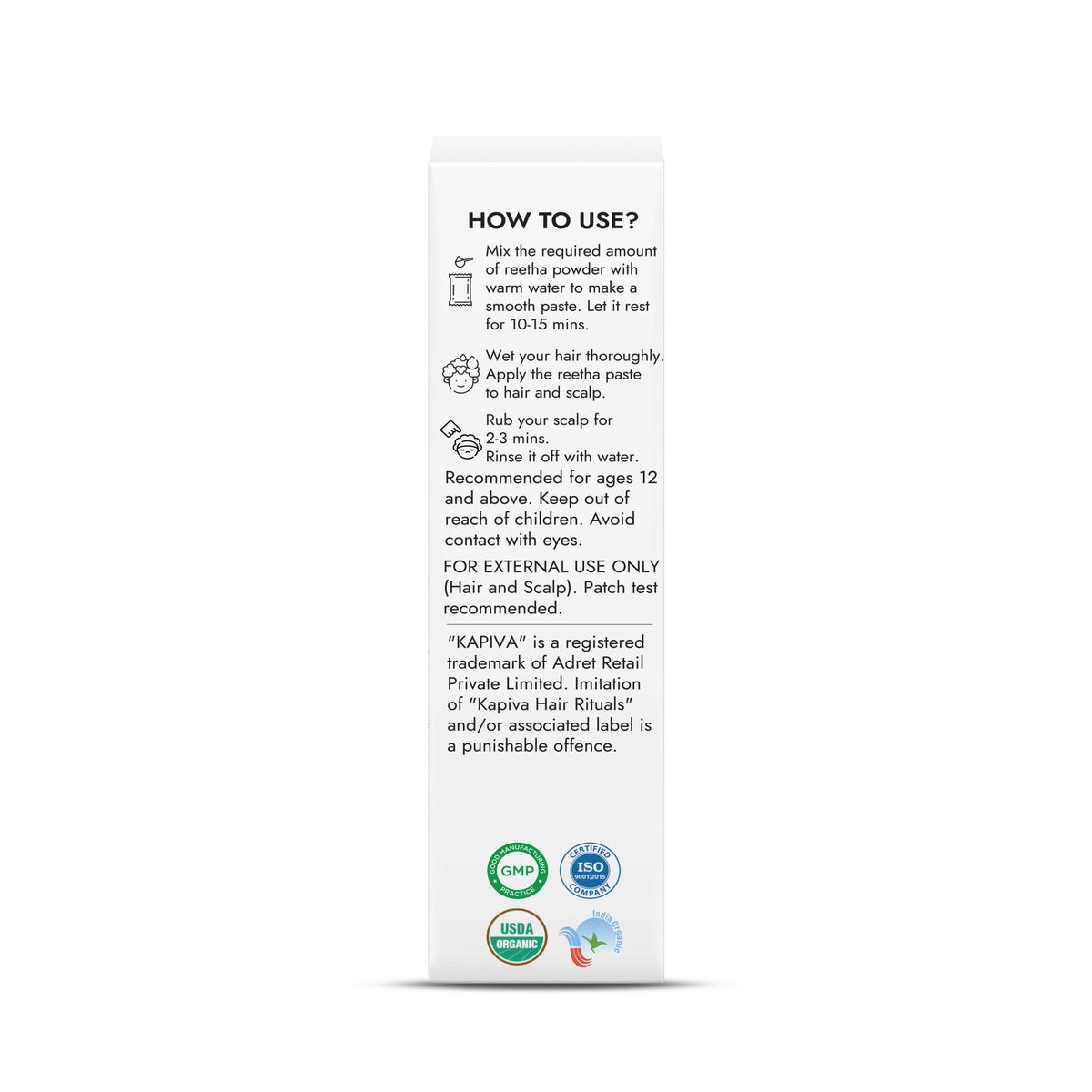 Organic Reetha Powder