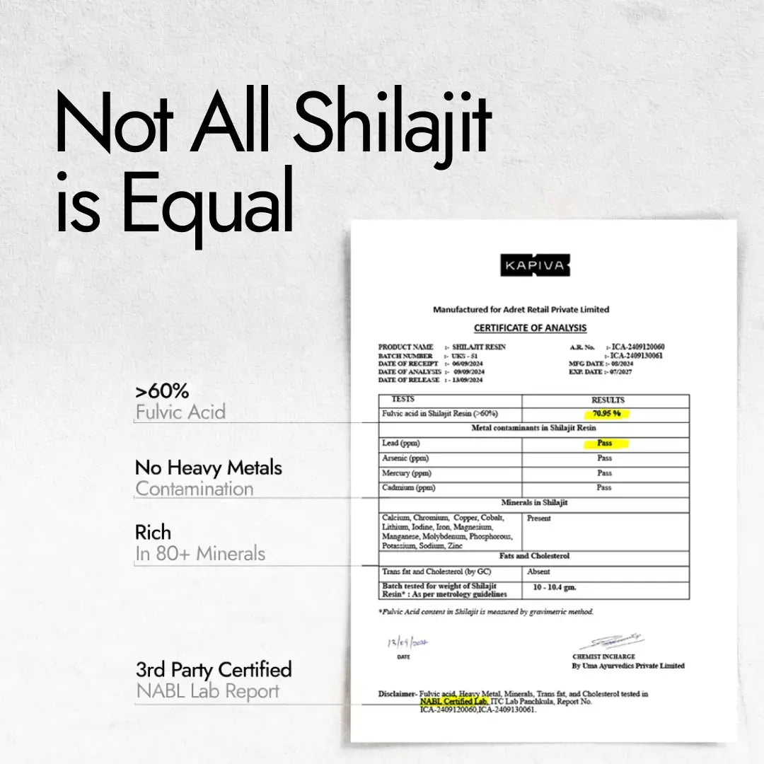 Shilajit Gold Resin