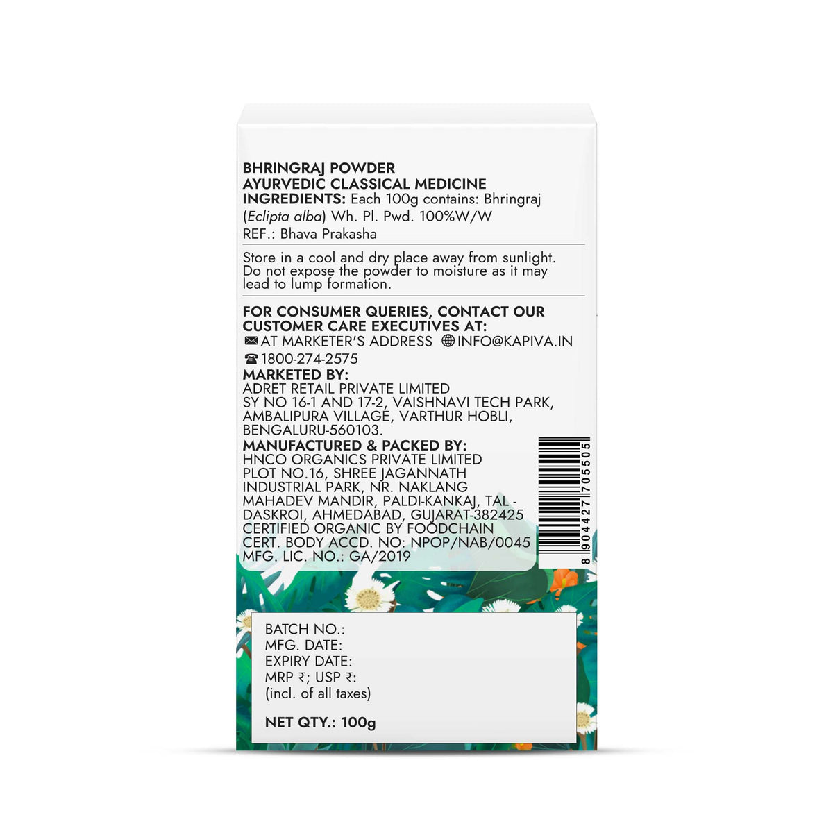 Organic Bhringraj Powder