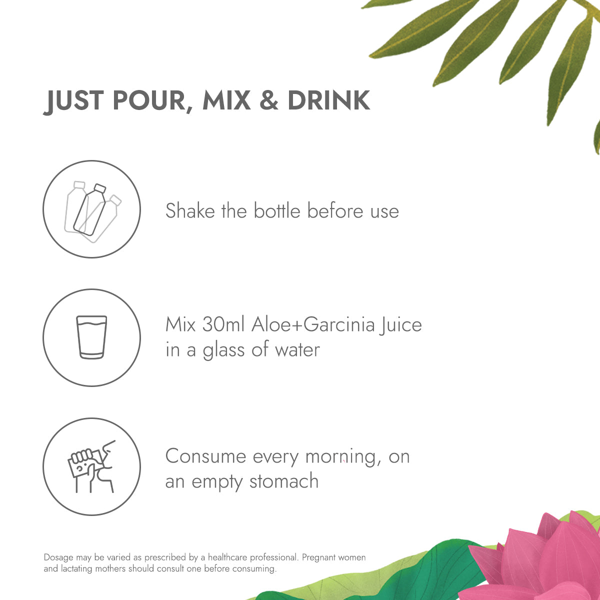 Aloe Garcinia Juice (Metabolism Booster)