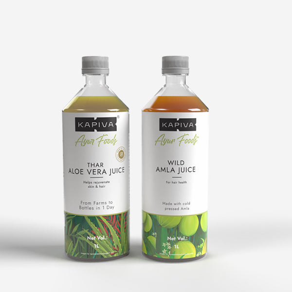 Aloe Juice 1L + Amla Juice 1L