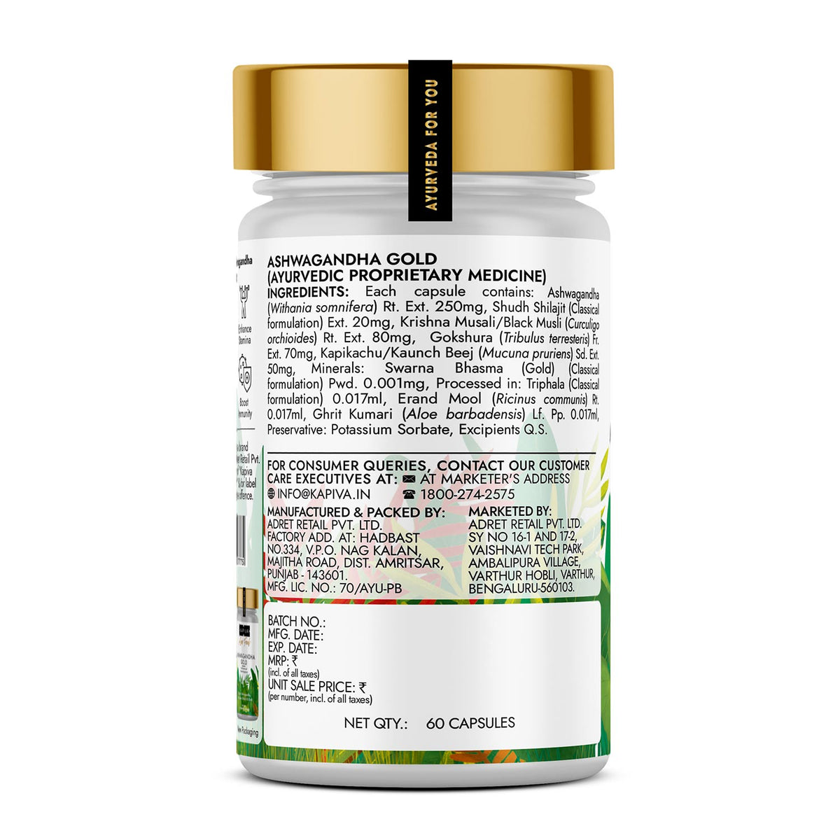 Ashwagandha Gold Capsules