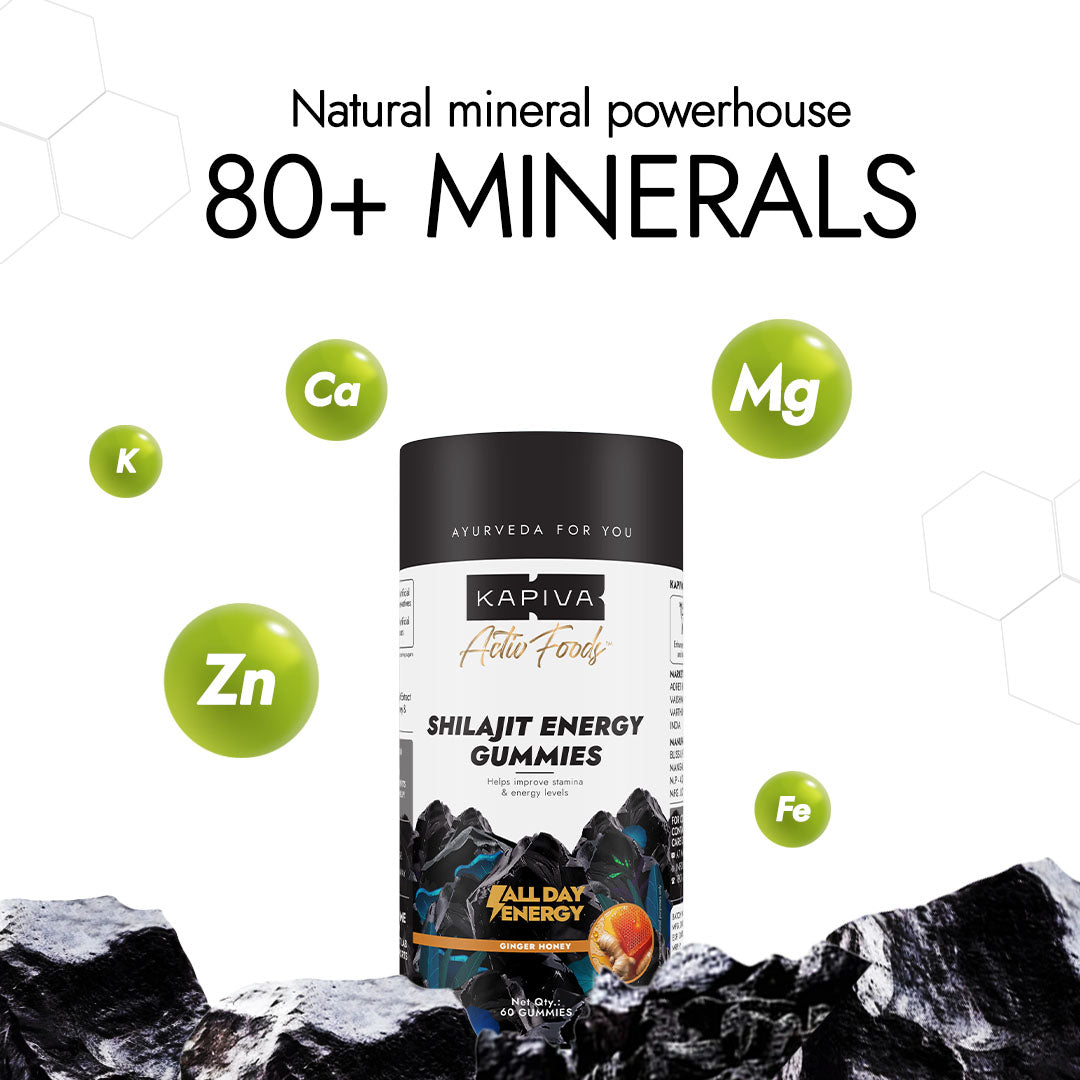 Shilajit Energy Gummies