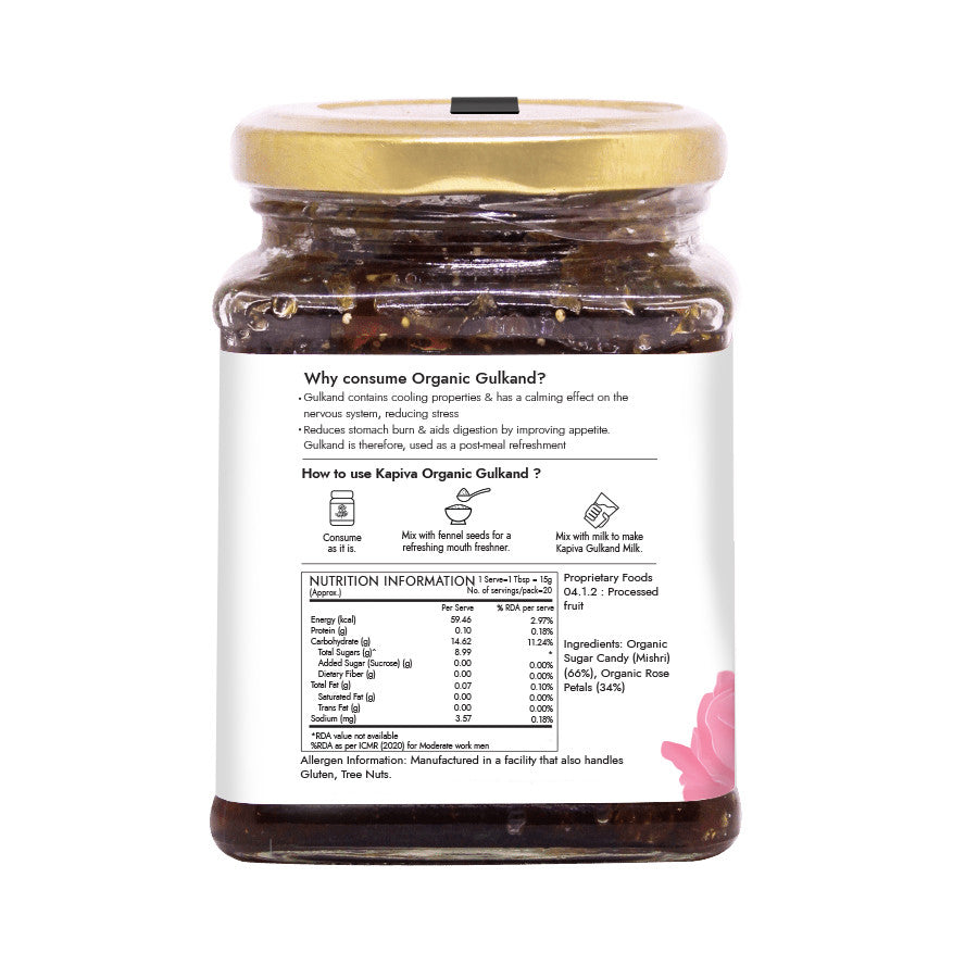 Kapiva Organic Gulkand