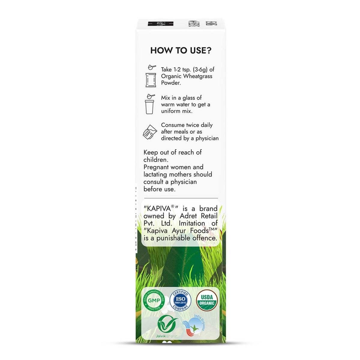 Organic Wheatgrass Powder