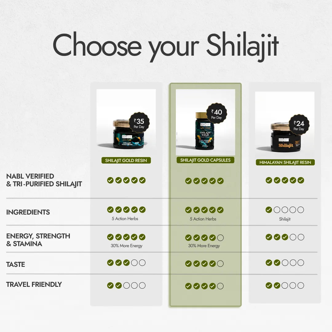 Shilajit Gold Capsules - 60 Caps