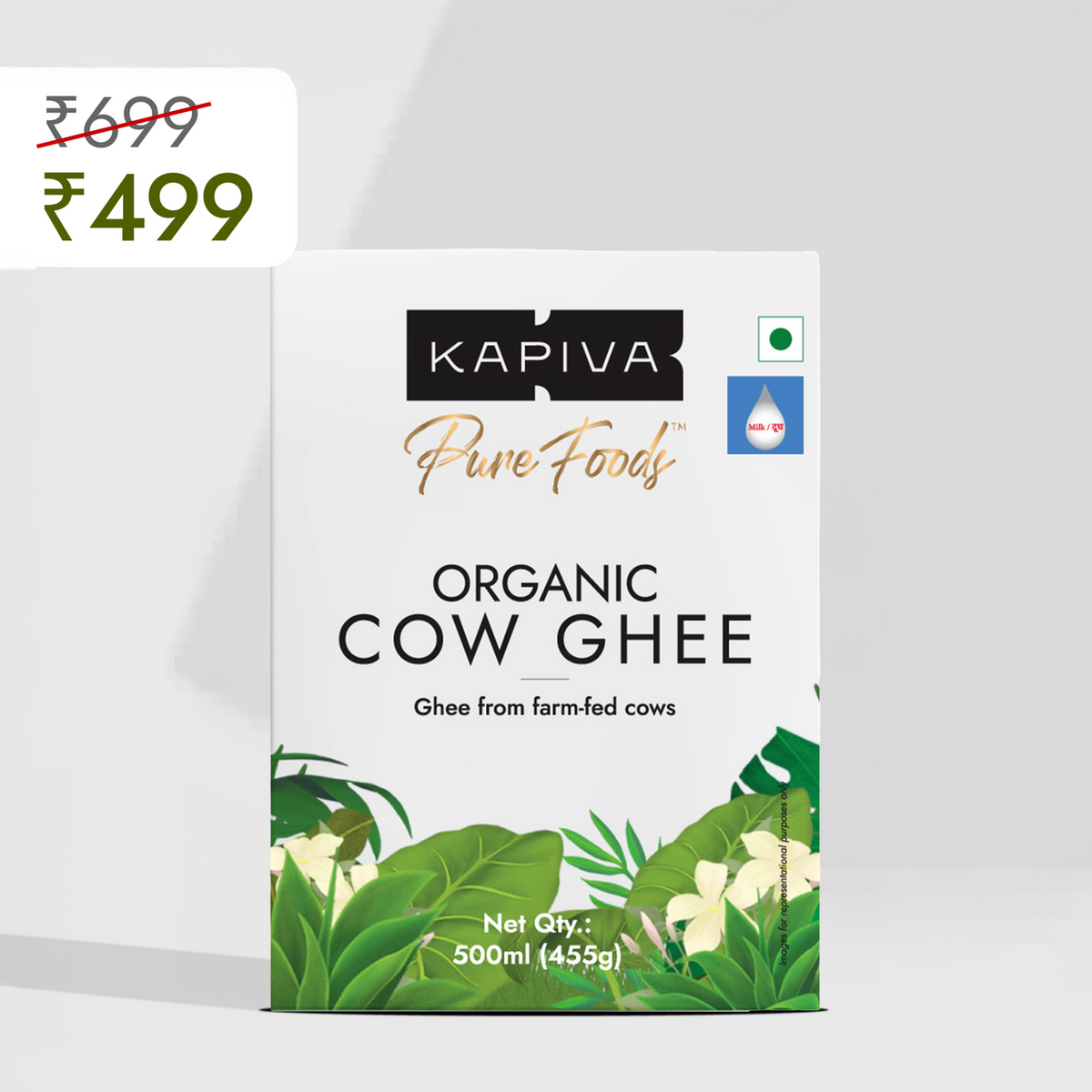 Organic Cow Ghee 500ML